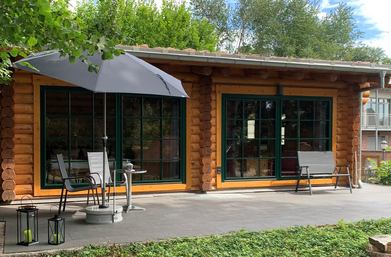 Ferienwohnung Rosenhaus (Foto 03). Ferienpark Hesselhof - Ferienwohnungen und Wellnessanlage in Rimbach, Odenwald