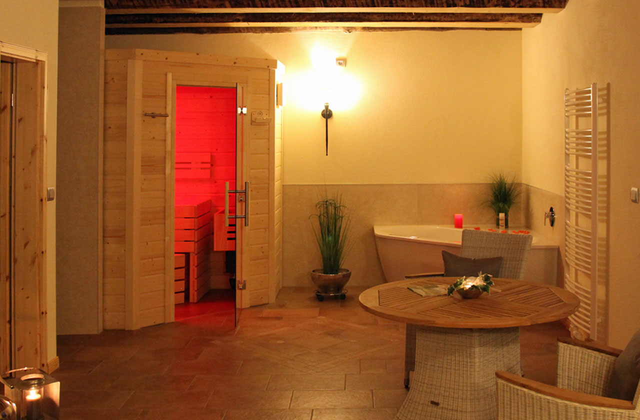 Ferienwohnung Rosenhaus (Foto 10). Ferienpark Hesselhof - Ferienwohnungen und Wellnessanlage in Rimbach, Odenwald